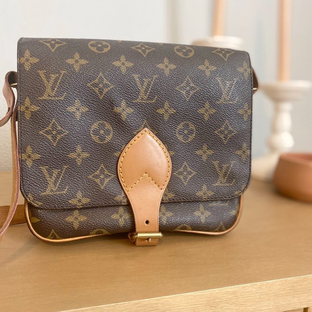 Louis Vuitton Monogram Cartouchiere Bag MM